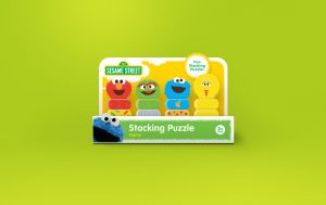 SESAME STREET STACKING GAME